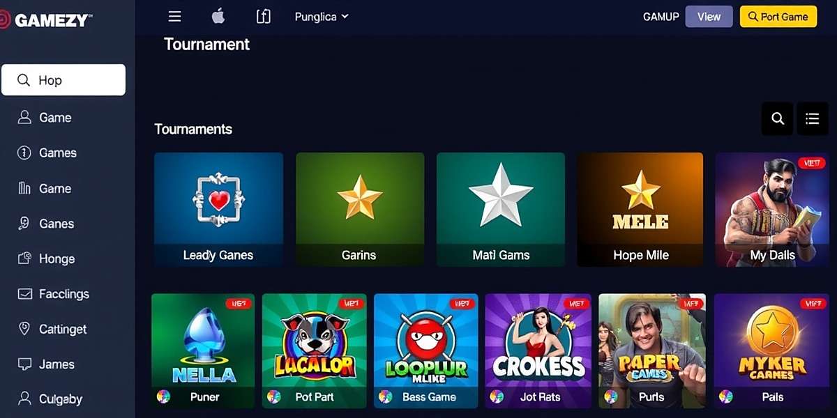 Gamezy - India's Premier Gaming Platform Gamezy platform interface showing various games and tournament options popular in India